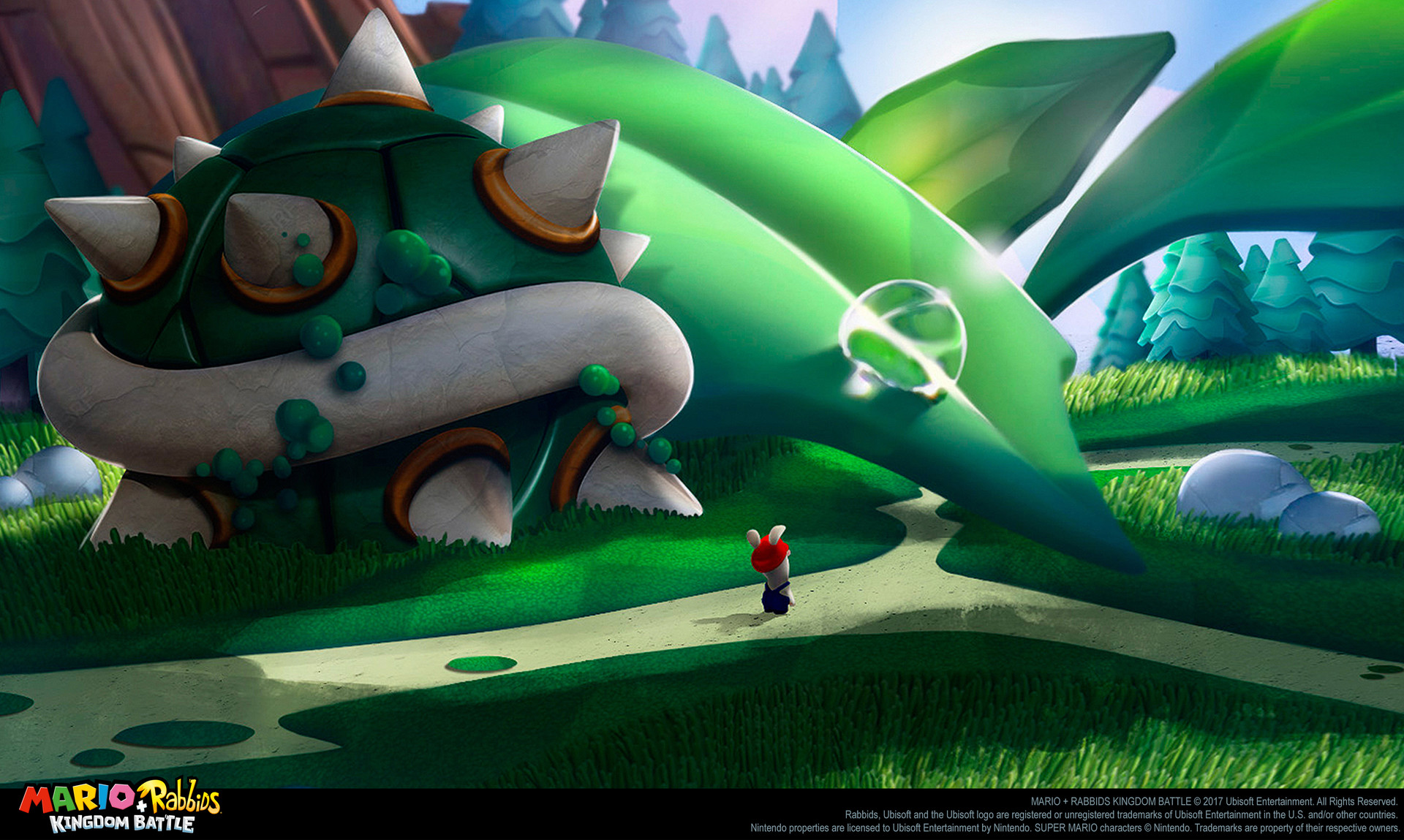 Mario + Rabbids concept illustration https://www.artstation.com/artwork/VdyDz5